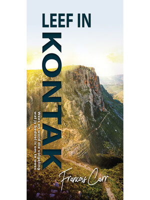 cover image of Leef in Kontak